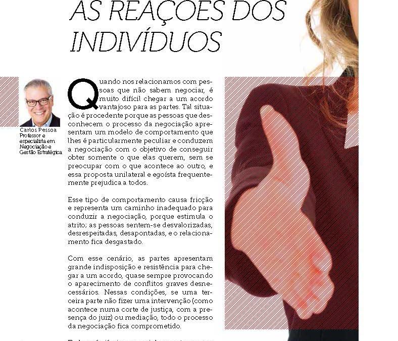 Lidando com as reações dos indivíduos