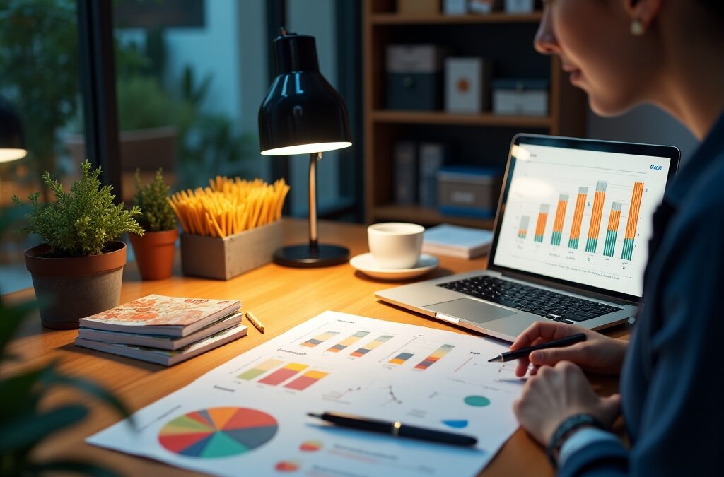 Portfólio profissional em compras