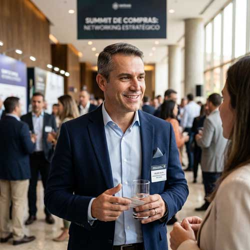 Networking estratégico em compras